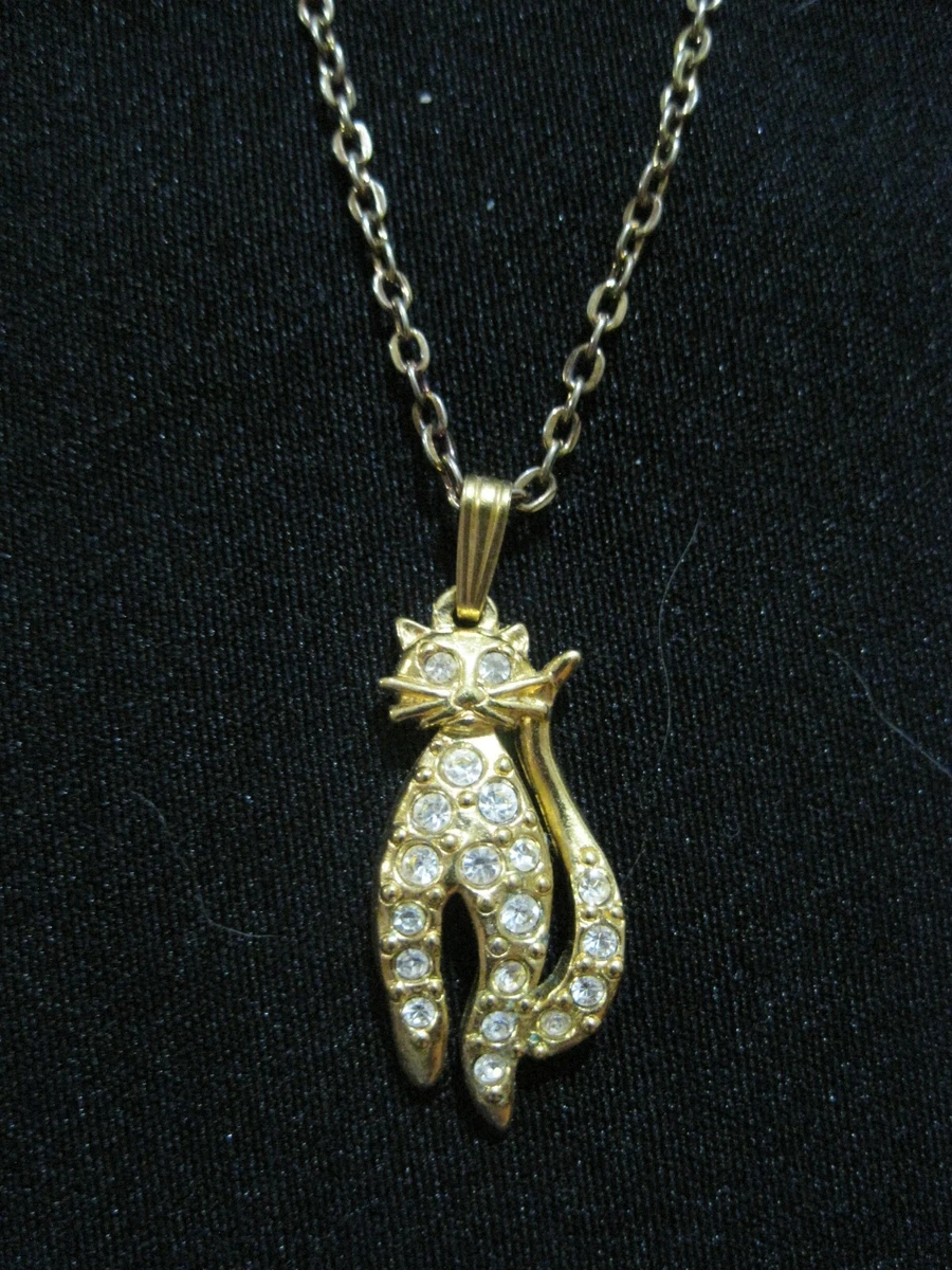 Avon cat best sale necklace