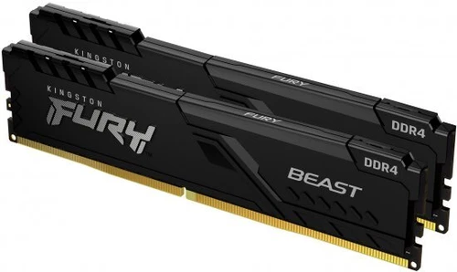 NEW Kingston FURY BEAST 16GB 2x8GB DDR4 3200MHz CL16 Memory RAM KF432C16BBK2/16