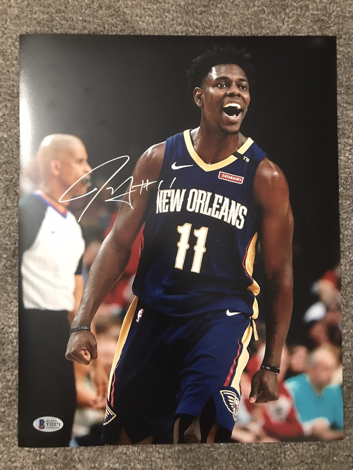 Jrue Holiday Autographed Signed New Orleans Pelicans 11x14 Photo Beckett COA 