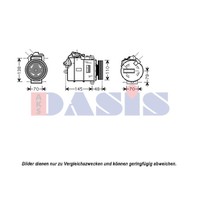 Kompressor Klimaanlage Passend FüR Bmw 5Er Touring E61 E60 E65 E66 E67