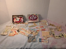 1964 AURORA Hop Up Kit Full Of Vintage Decals From Slots & Plastic Models!