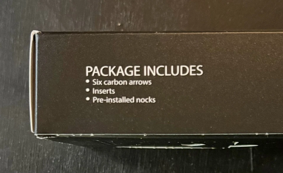 Easton 5.0 Match Grade Size 250 White Fletching 6 Pack New - Image 3 of 3