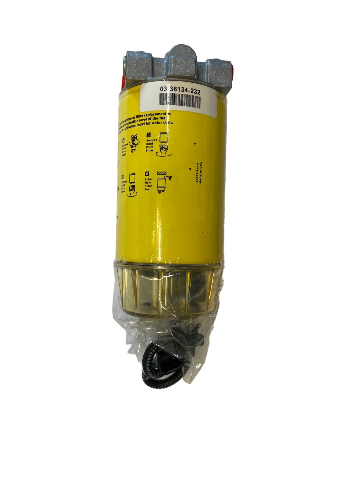 36134 OEM Freightliner Alliance Fuel Filter Water Separator 03-36134-232 | eBay