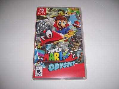 Replacement Case for Super Mario Odyssey Switch Box Original