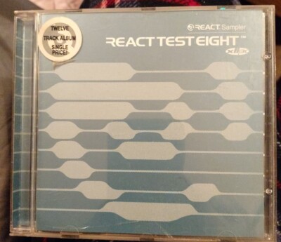 Various Artists : React Test 8 CD. React Sampler