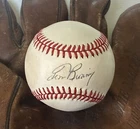 Tom Browning (d. 2022) Signed Autographed Official National League ONL Baseball