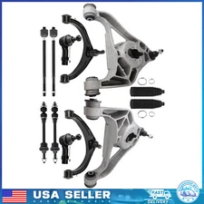 Front Upper & Lower Control Arm Tie Rod End Sway Bar For 2013-2018 Ram 1500 RWD