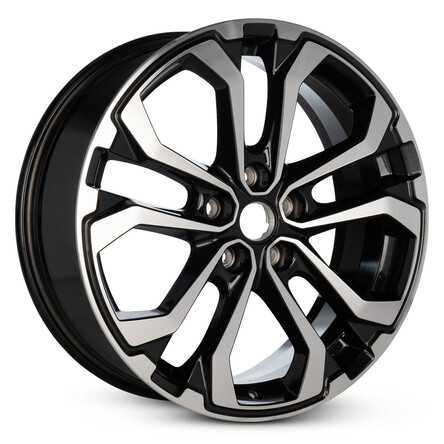Genuine OEM Wheel For 2018-2020 19 Inch GMC Terrain Machined Black Alloy Rim - Picture 2 of 9