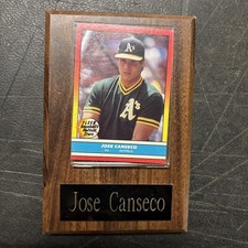 CREASED JOSE CANSECO 1988 FLEER ⚾️ HOTTEST STARS INSERT 5 Of 44 ATHLETICS