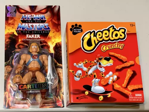 Faker Masters of the Universe Origins Wave 23,CHESTER Cheetah Cheetos Jada-Lot 2