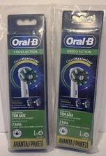 Oral B-Toothbrush Replacement-2packHead Clean Maximiser 8pc
