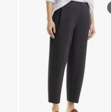 NWT Eileen Fisher Hemp Organic Cotton Lantern Ankle Pant S2HOX-P4366M Sz3X