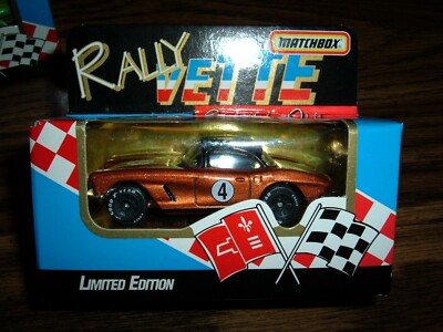 Matchbox Rally Vette Series One, 1962 Corvette Copper/Black Racer ...