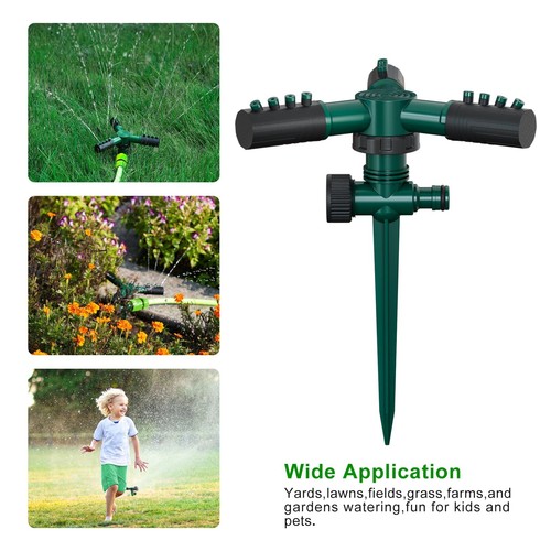 360 Degree Rotating Lawn Sprinkler – Heavy Duty Metal Large Area Yard Sprinkl... - Picture 6 of 7
