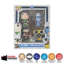 Custom Acrylic Hard Case for 4 PACK DISNEY PIXAR COLLECTION Funko Pop Grail Box