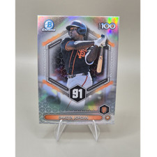 Topps Bowman Chrome Top 100 Dakota Jordan #BTP-91 San Francisco Giants 2026