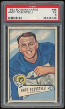 1952 Bowman Large #85 Andy Robustelli PSA 5 *5138