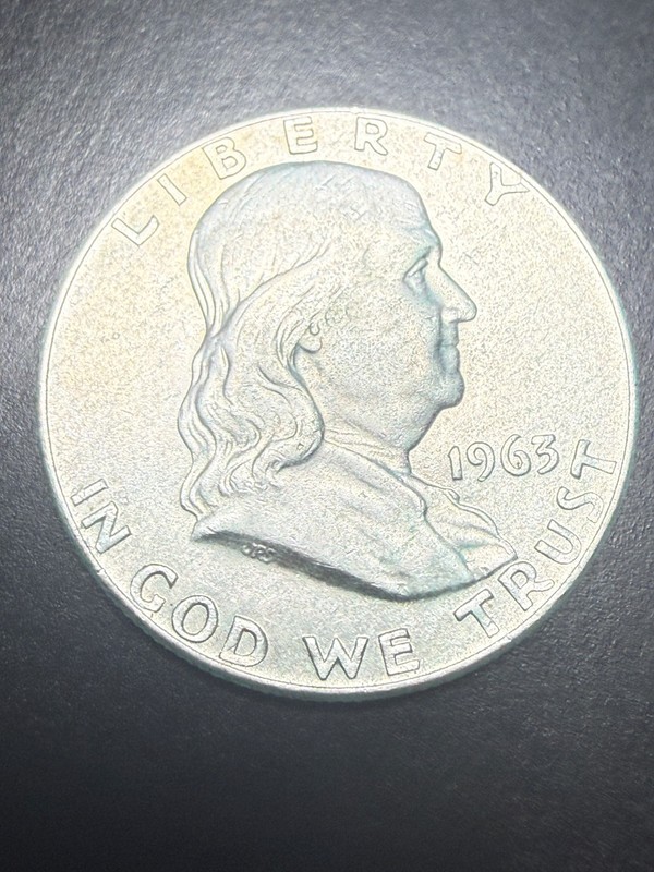 1963 D Franklin Half Dollar BU