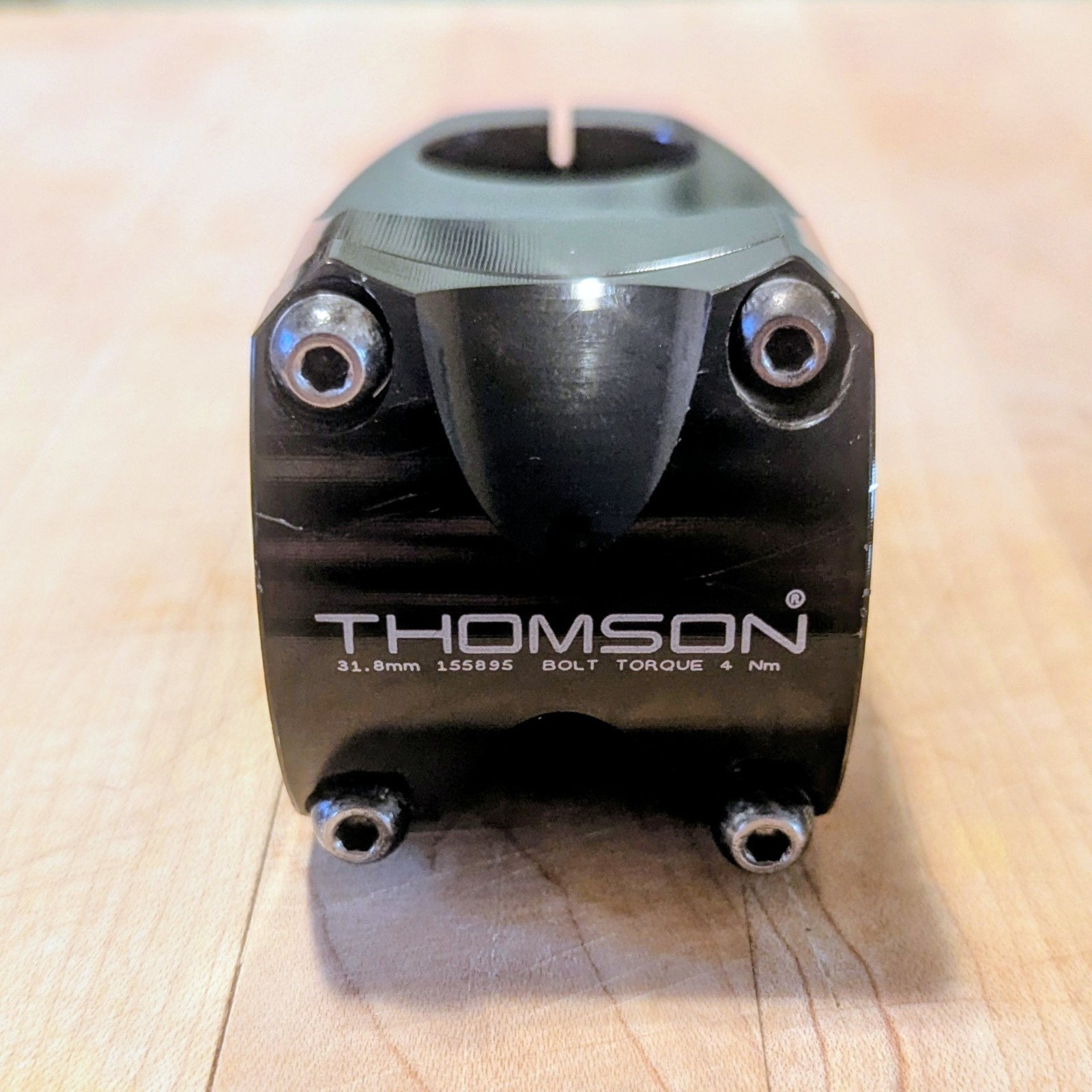 Thomson Elite X4 Mountain Bike Stem 50mm 0deg 31.8 Clamp