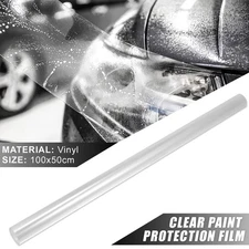 Clear Vinyl Wrap Sheet Car Paint Protection Cover Film Sticker Universal 20"x39"