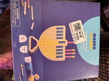 Mondo Llama Paint-Your-Own Menorah Kit - Paint and Brushes Included - Ages 3