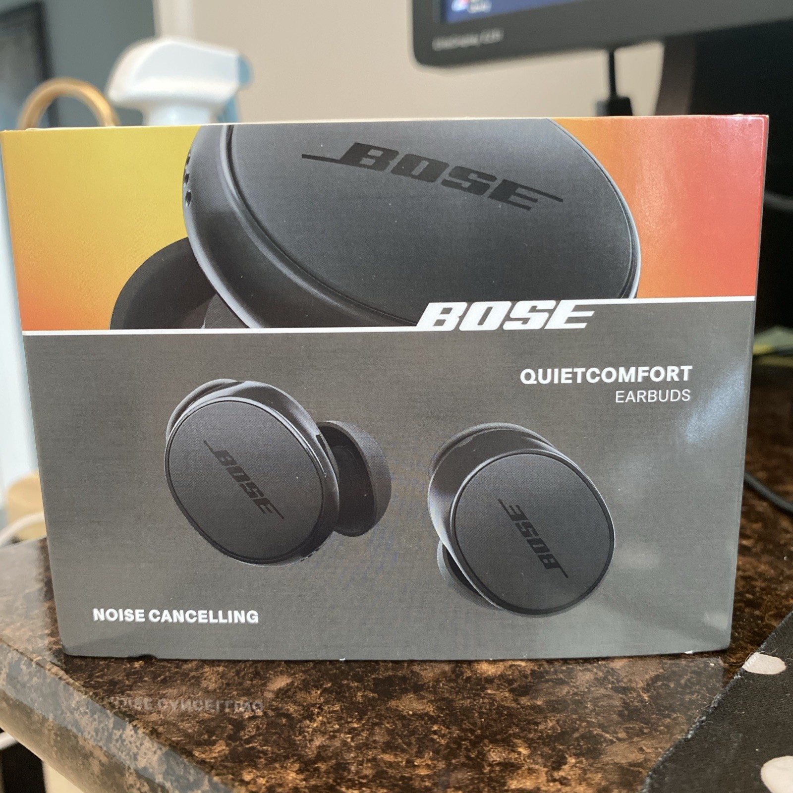 Bose QuietComfort True Wireless Noise Cancelling Earbuds in Black-image