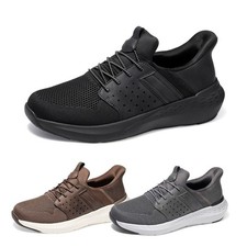 Men's Lightweight Hands Free Slip-on Sneakers Casual Shoes Loafers Walking Shoes