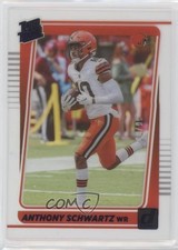 2021 Panini Clearly Donruss Rated Rookie Blue /99 Anthony Schwartz #82 2u3