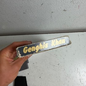 NES Nintendo - Genghis Khan - CIB Complete in Box - No Manual (Koei, 1990)
