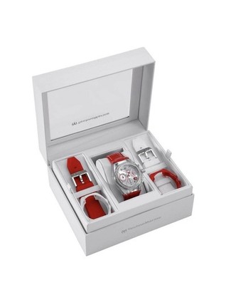 TechnoMarine Cruise Women s Watch 40mm Red White | Interchangeable | TM-117001