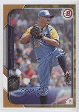 2015 Bowman Gold 2/50 Alex Cobb #24 0l1