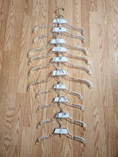 Disney Store Plastic Hangers Unisex 10 pieces w/non slip view pictures for size