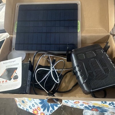 Giant of Sun Portable 12V Monocrystalline Solar Panel Kit Camping I02W02-052-05