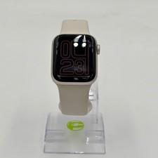 GPS Only Apple Watch SE 3 40MM Starlight Aluminum Starlight Sport Band MEH34LW/A