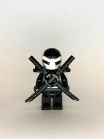 LEGO Ninjago Zane Deepstone Armor Minifigure, Possession 70737 Used Slight Crack