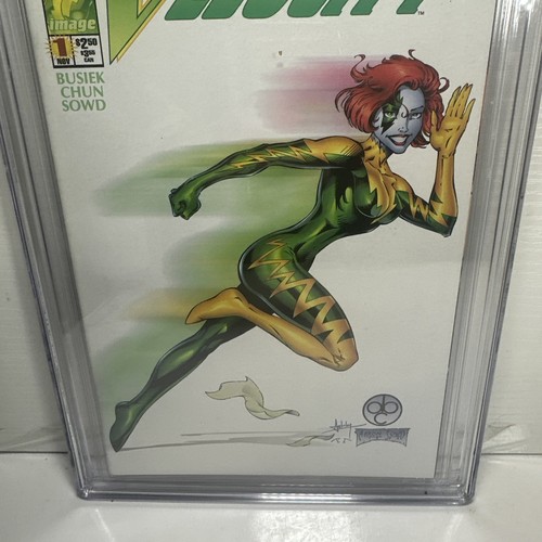 Velocity #1 Cyberforce Speedster Image Comics Top Cow Studios 1995 CGC 9.4 A9 - Picture 5 of 7
