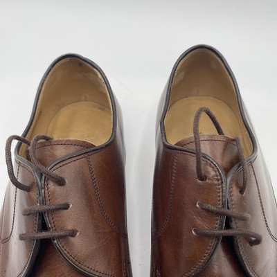 BARKER Brown Leather Lace Up Oxford Mens Shoes Made in England‎ Mens Size 10 US BARKER Brown Leather Lace Up Oxford Mens Shoes Made in  main image 3