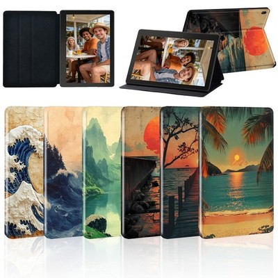 Retro Natur Design Leder Schutzhülle für Lenovo E10/M10/M7/M8/M9/Xiaoxin 11''