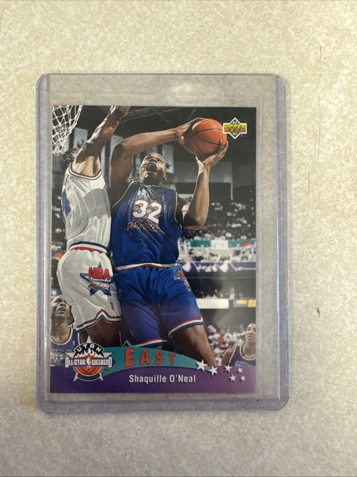 1992-93 Upper Deck - All-Star Shaquille O'Neal #424 (RC)