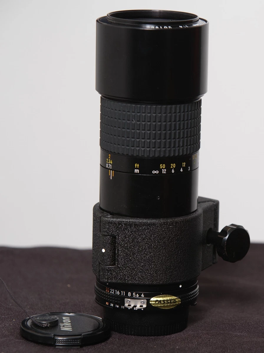 Nikon 200mm f4 micro | Acquisti Online su eBay