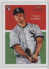2010 Topps National Chicle Rookies Tyler Flowers by Chris Henderson #256 fm0