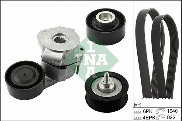 Keilrippenriemensatz FüR Ford Transit Fd Fa Pritsche Fm Fn Ff 2.2 Ab 06->-image