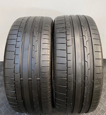 2X 245/35/ZR19 93Y XL CONTINENTAL SPORT CONTACT 6 MO1 *5MM-6MM* TESTED TYRES