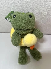 Cartoon Frog Plush Keychains Soft Frog Stuffed Animal Cute Keychain NEW