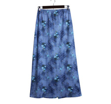 Vintage 90s Maxi Skirt Size Medium Floral Fairy Feminine Ethereal Grunge Pastel