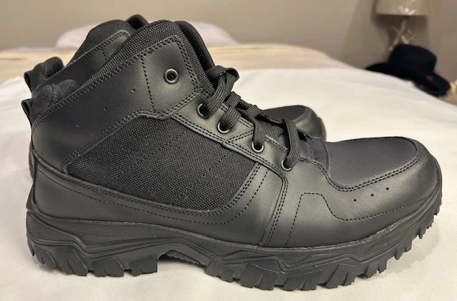 Bota de Trabajo Dr. Scholl's Boulder Para Hombre Negra Antideslizante Talla 13 Ancha *Nueva* Foto 2 de 4