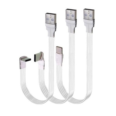 USB To Type C Connector Cable Fast Charging Data Sync For Electronic Devices