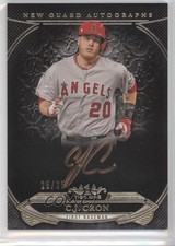 2015 Topps Tier One New Guard Rose Gold Ink 25/25 CJ Cron #NGA-CCJ Auto 0g4