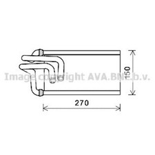 Wärmetauscher Innenraumheizung Aluminium passend für Jeep Wrangler III 122x260