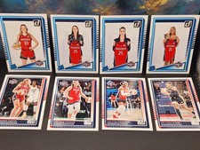 2025 Donruss WNBA Washington Mystics 8 Card Team Set Olsen Iriafen Citron Sykes